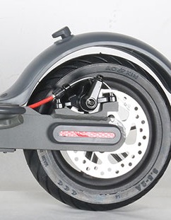 Brake caliper rear tire, electric kick scooter